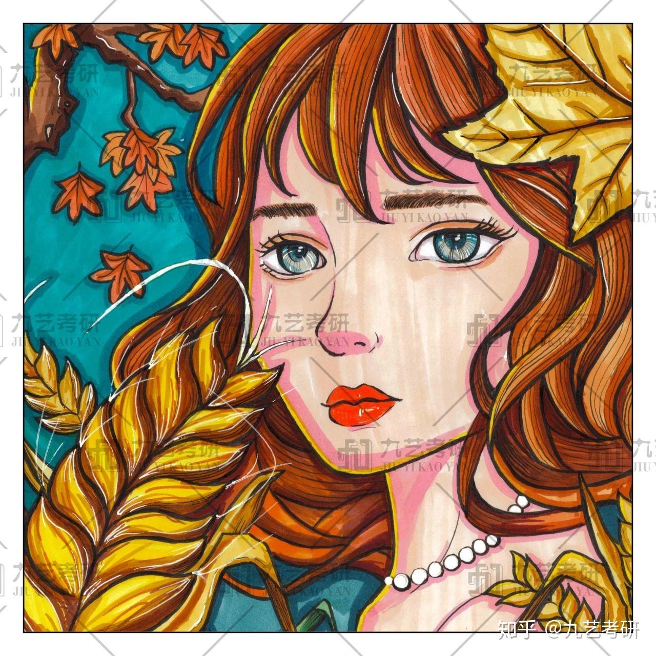 4,彩色装饰画作品