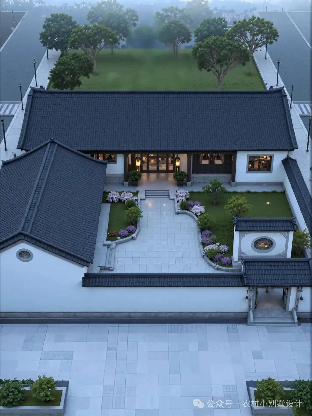 20套三合院一层设计;2026回家养老度假首选新中式自建房 - 知乎