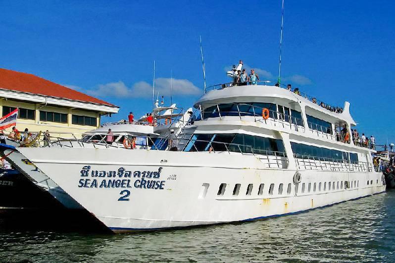 Паромы пхукет. Яхта phi. Phuket Ferry Boat.