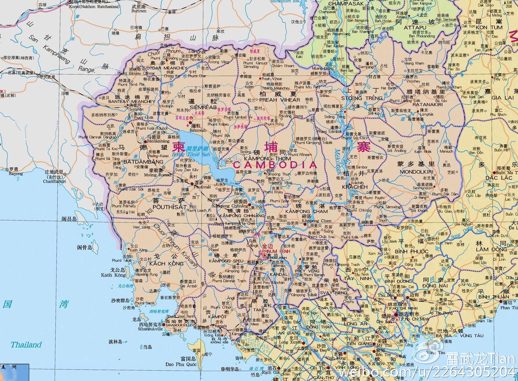 柬埔寨版图柬埔寨篇:巫术?