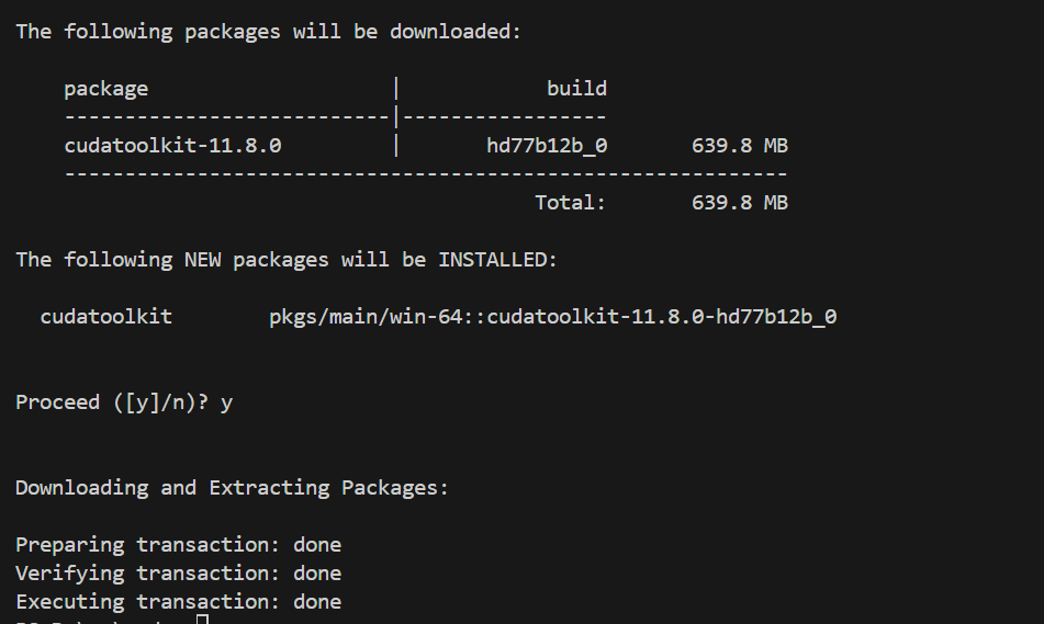 Vscode anaconda pytorch gpu conda 