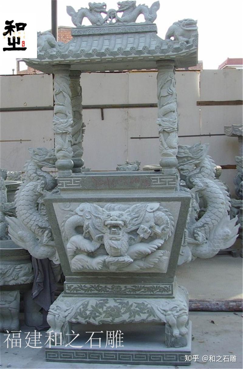 石雕香炉的定做,因为规格不同,雕刻内容不同,因此它的价格也有不同