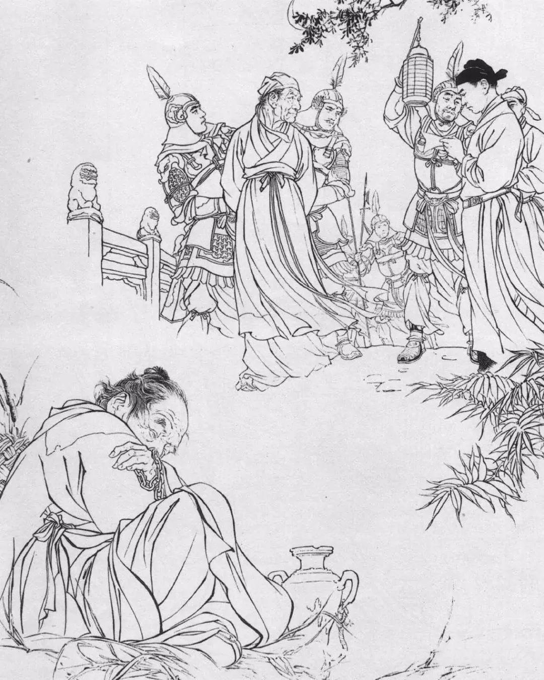 刘继卣大师白描登峰造极