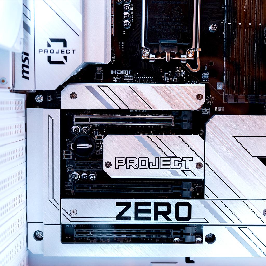 新品解读 微星Z790 PROJECT ZERO背插主板 知乎