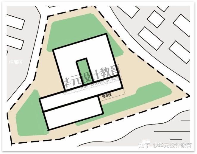 高分快题清华大学2020年建筑学初试快题解析乡村驿站设计