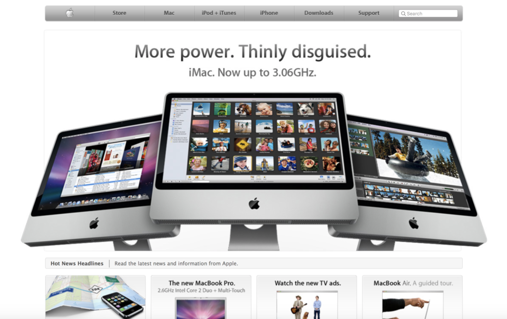 带你回忆往昔的Apple官网 - 知乎