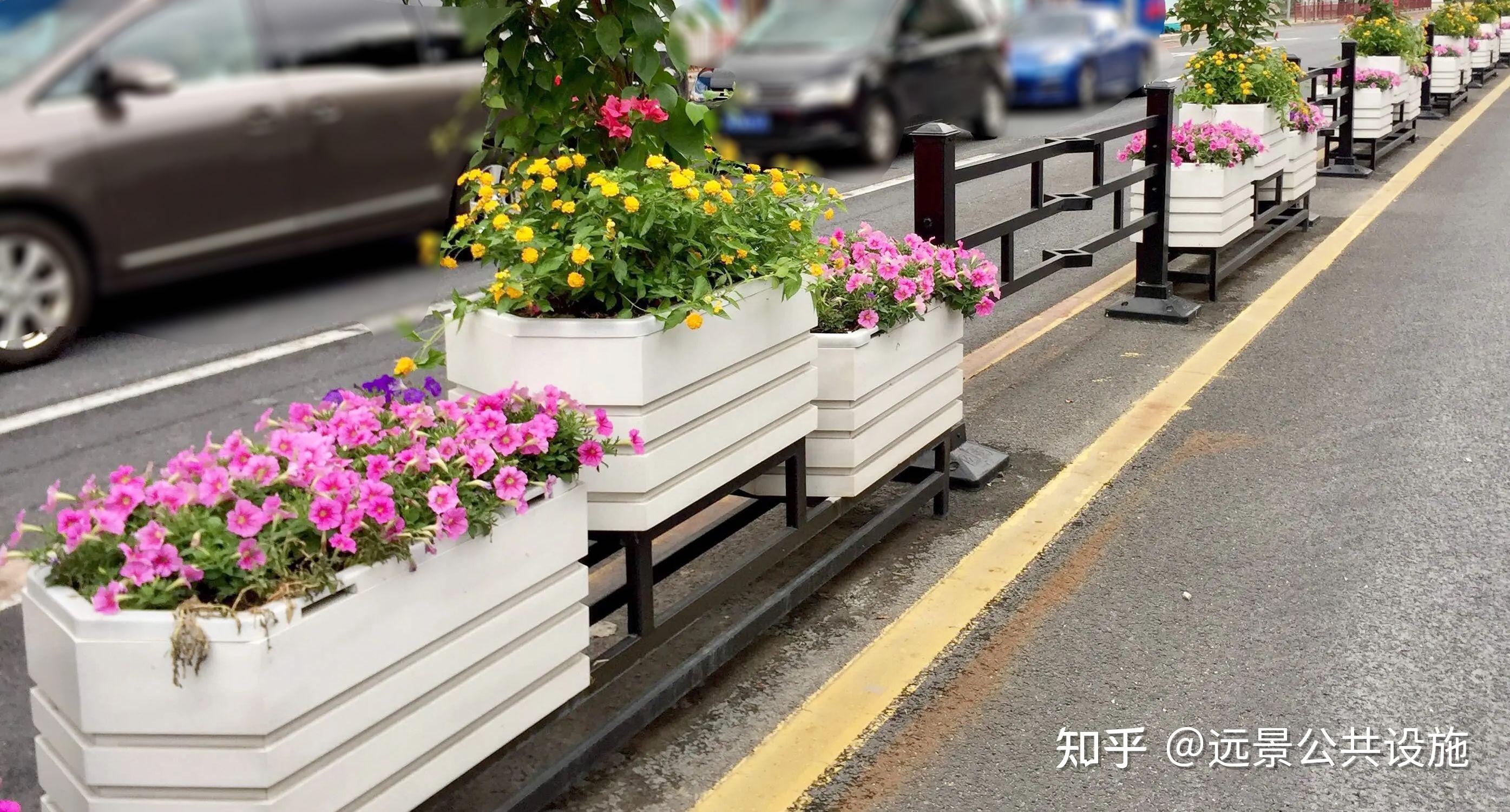 市政道路花箱在城市中发挥的作用