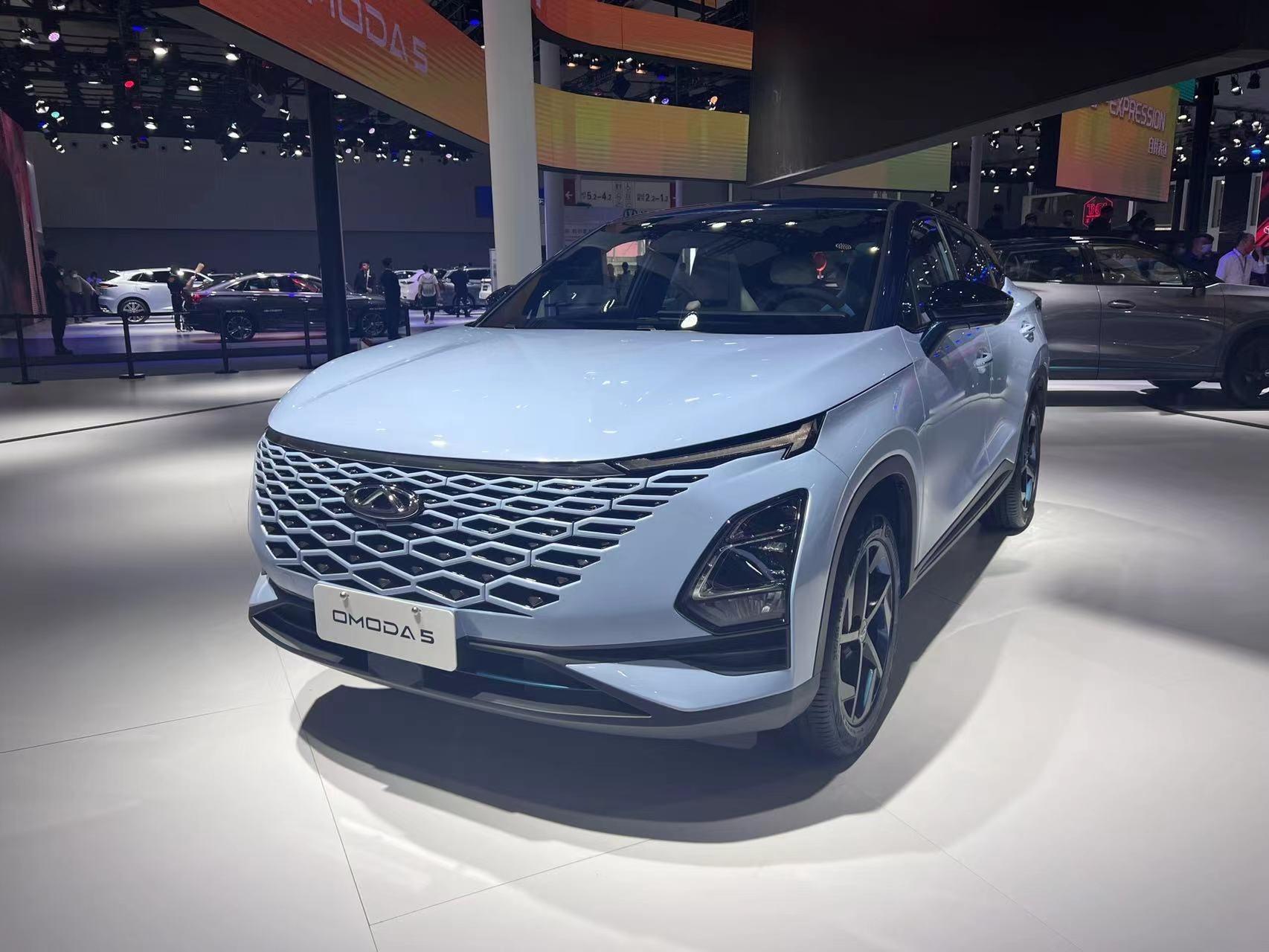 2021广州车展丨omoda5扛起奇瑞全面革新的大旗
