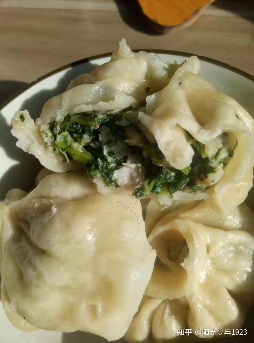 小白菜鸡肉包子