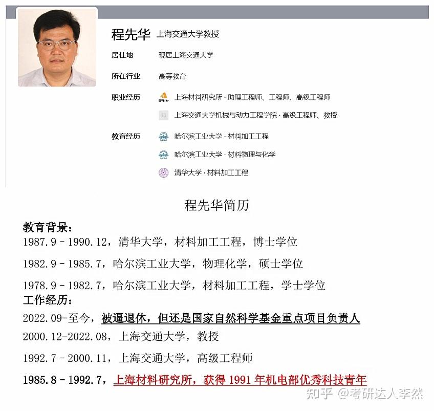 乌鸦管理天鹅?上海交大程先华教授举报校领导后被诬陷学术不端! - 知乎