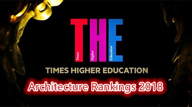 2018年times英国大学建筑学architecture专业排名