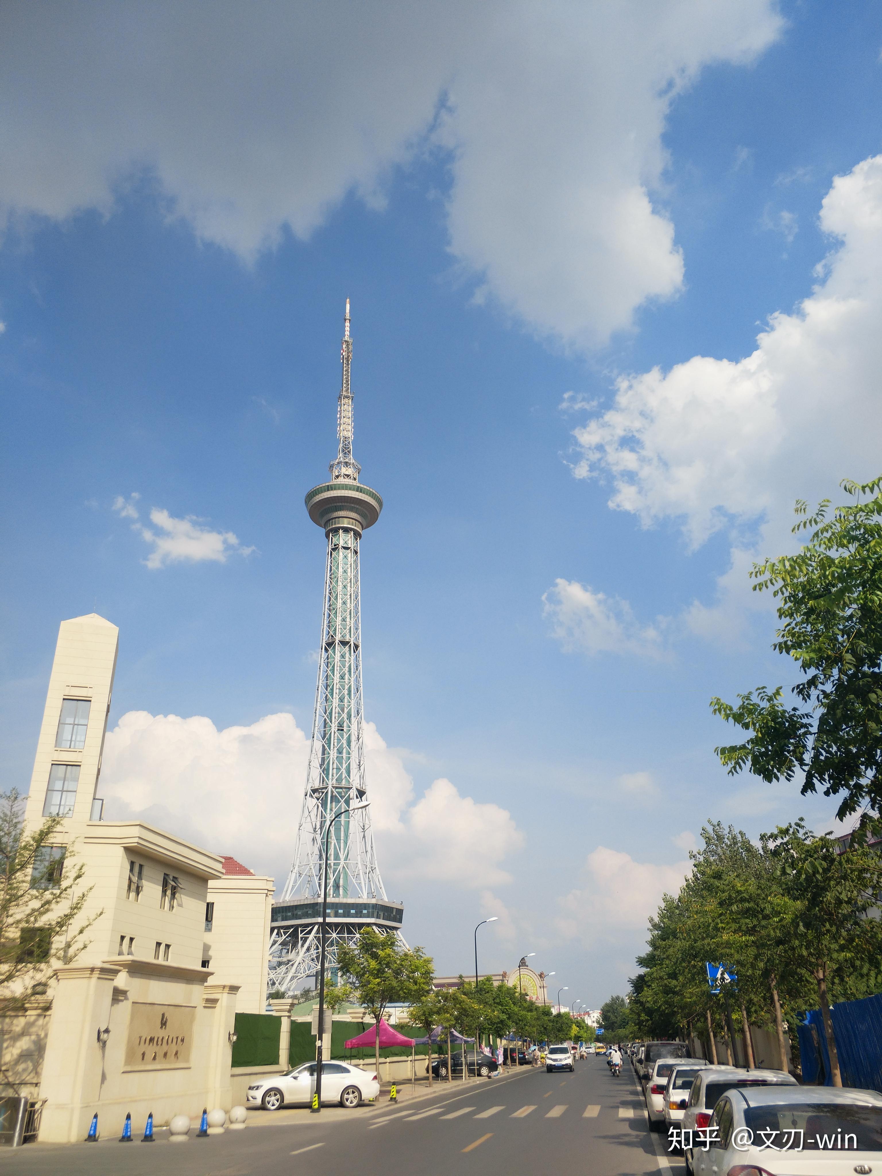 在开封电视塔附近租的房子7月份上旬期末考试结束后,我选择留在开封