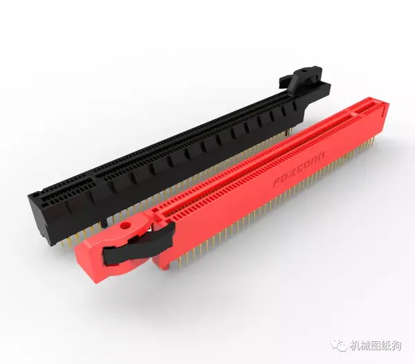 PCI Express X16 3D Solidworks STEP PCI Express X16 3D Solidworks STEP