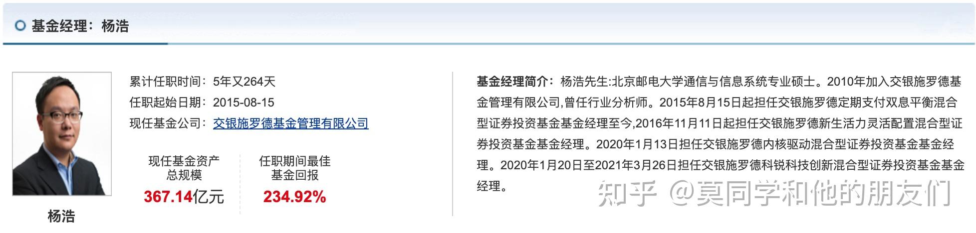 杨浩交银新生活力一季度持仓分析