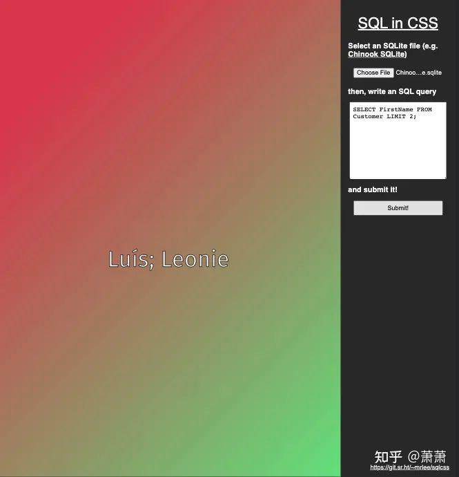使用CSS连接数据库 - 知乎