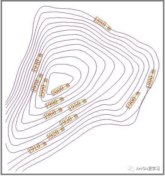 arcgis等高线问题平滑及掩膜处理