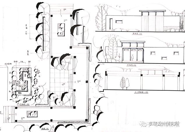景观讲堂06丨东大常考园林建筑类型之亭廊组合评图小结及干货分享