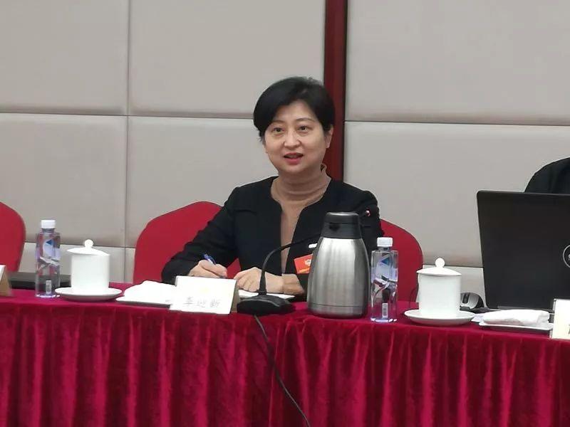 在政协全体会议上发言的女法官她是谁