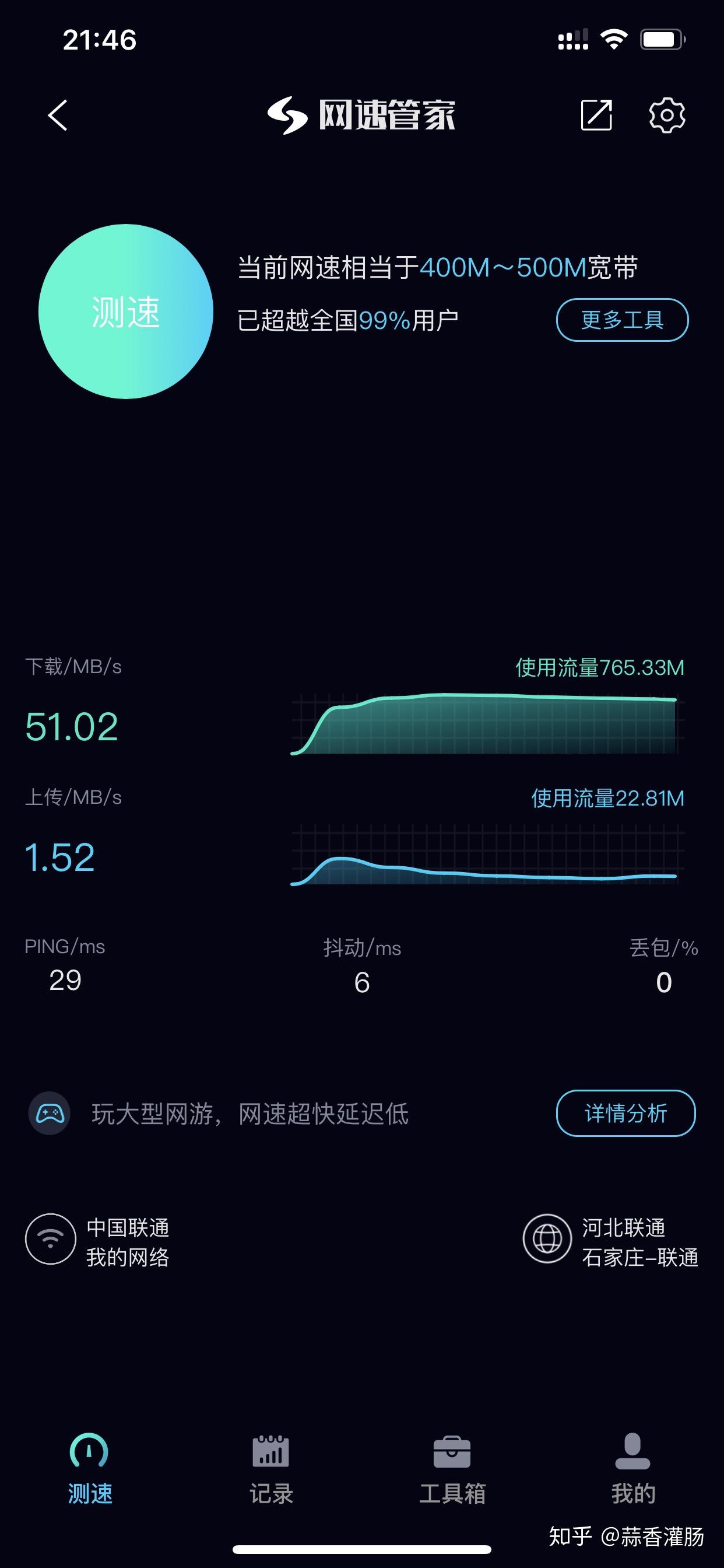联通宽带300m的速度是多少?
