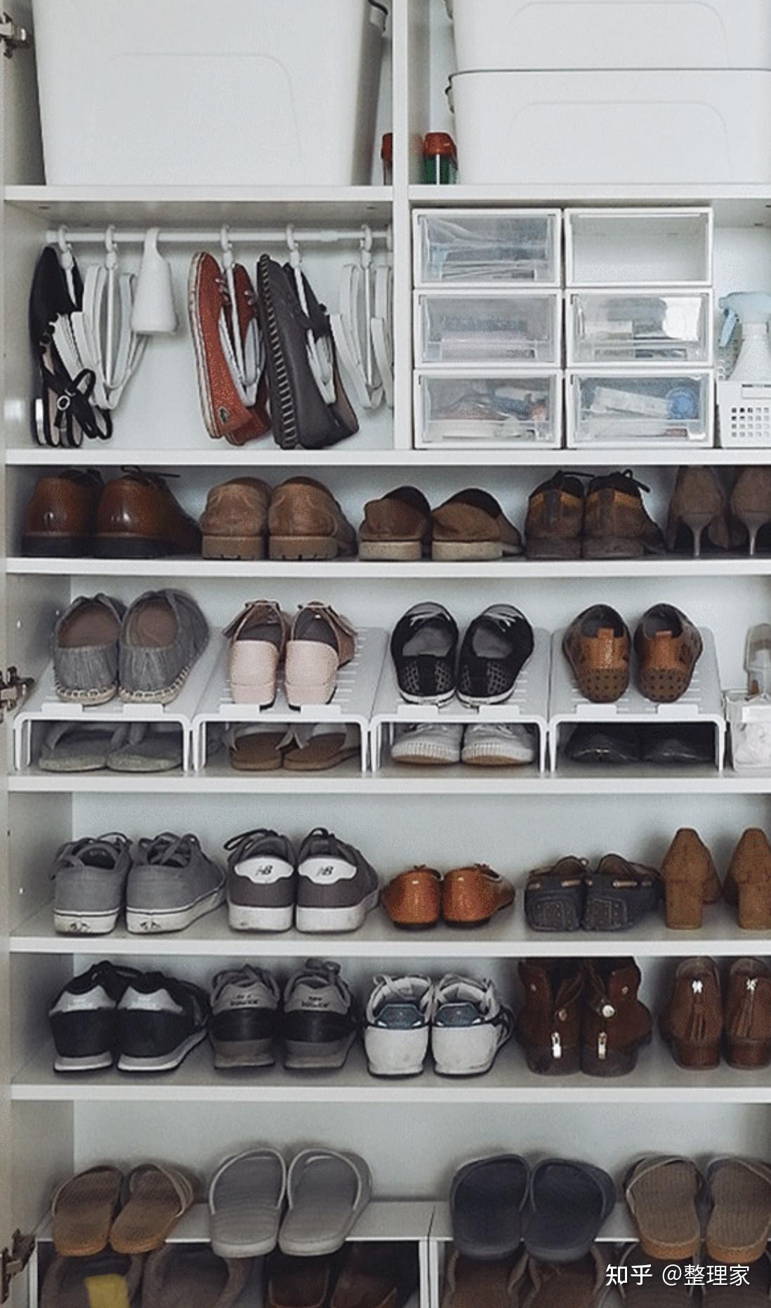 整理收纳师的鞋柜收纳方法分享专业整理治愈生活