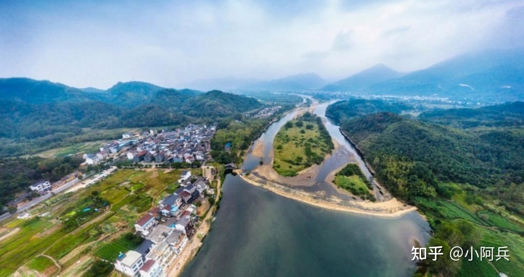 丽水市莲都通济堰无比宏伟