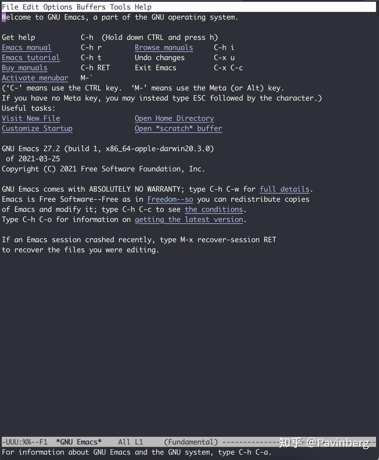 专业 Emacs 入门(二):基础操作 - 知乎