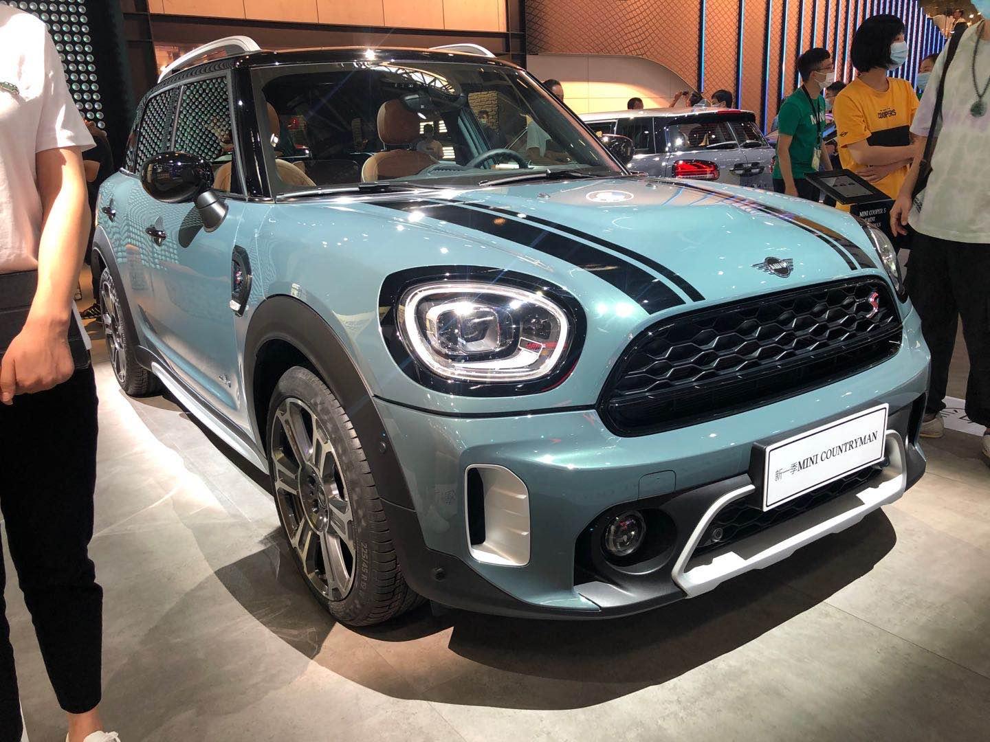 实拍新minicountryman尤加利青时尚个性配置优化