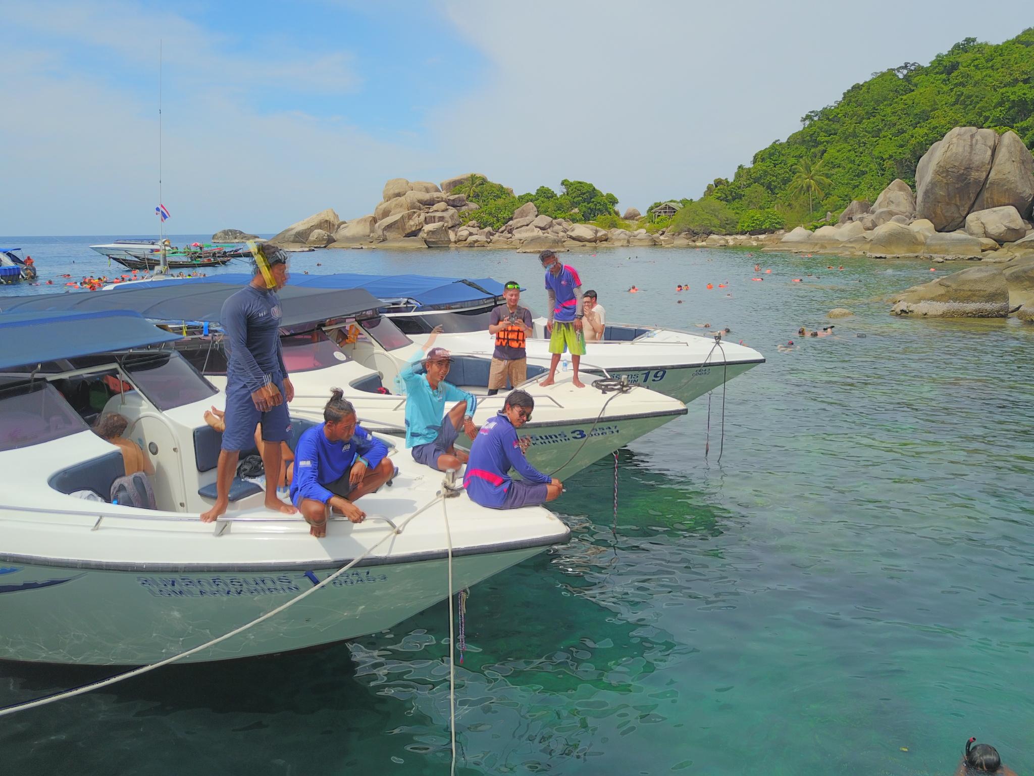来了苏梅岛一定要去涛岛koh tao,南园岛浮潜koh nang yuan,这两座小岛