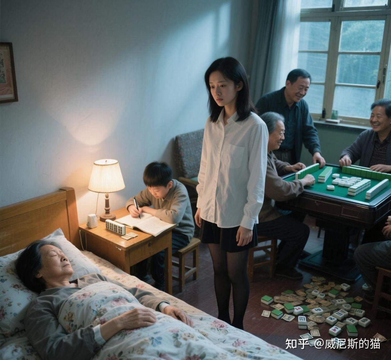 好赌的爸,生病的妈,上学的弟弟,懂事的她。 - 知乎