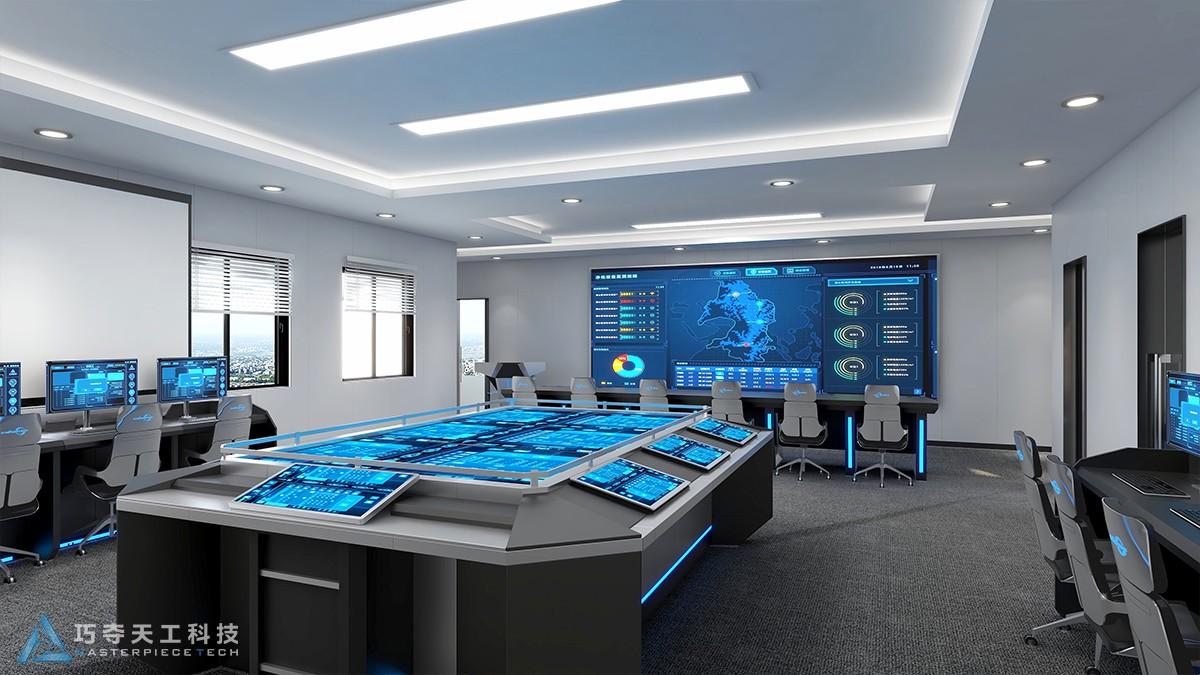 巧夺天工科技大数据工作站虚拟化数字沙盘打造某院大数据指挥中心