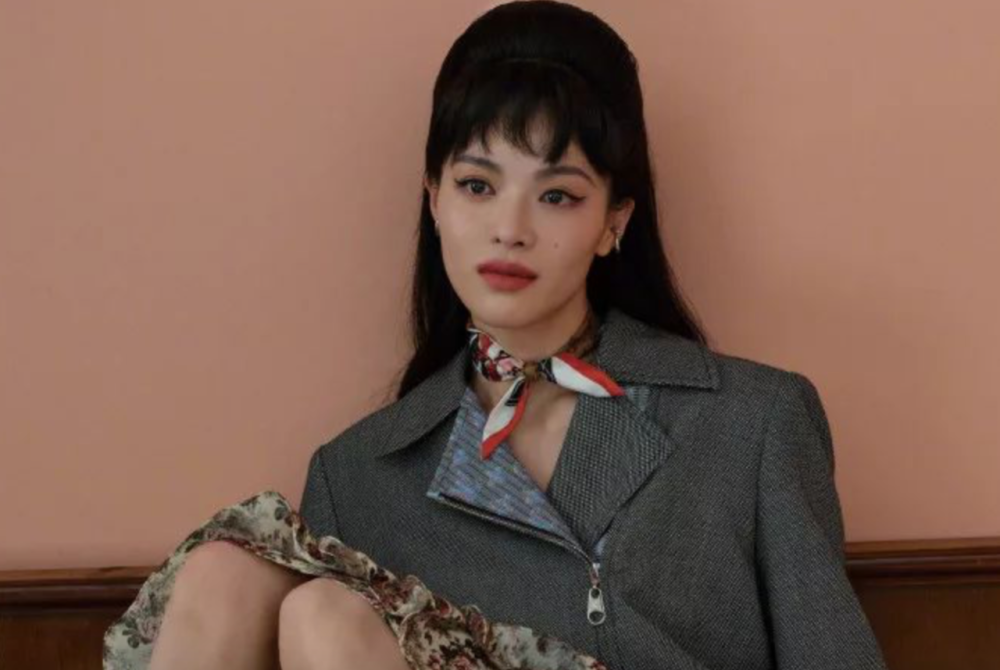 江疏影复古蜂窝发型霸占热搜newretro风格你学会了吗