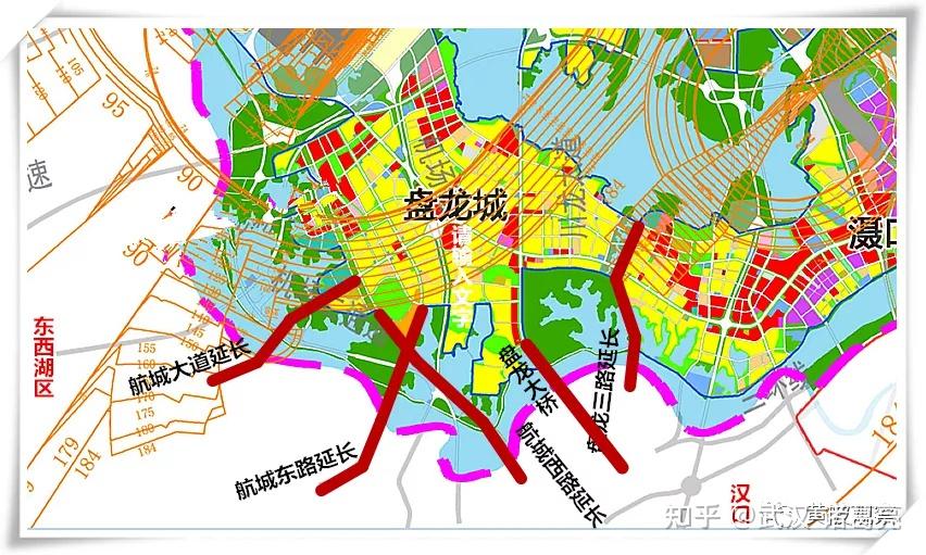 盘龙城和宋家岗地区增加的五条进城通道中,哪一条会优先建设呢?