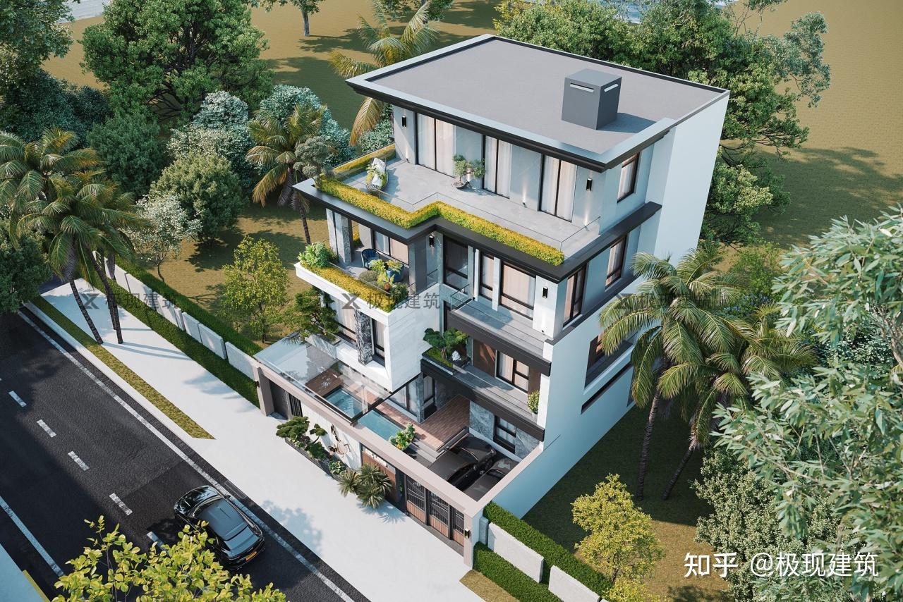 广东佛山丨四层现代风格自建别墅 - 知乎