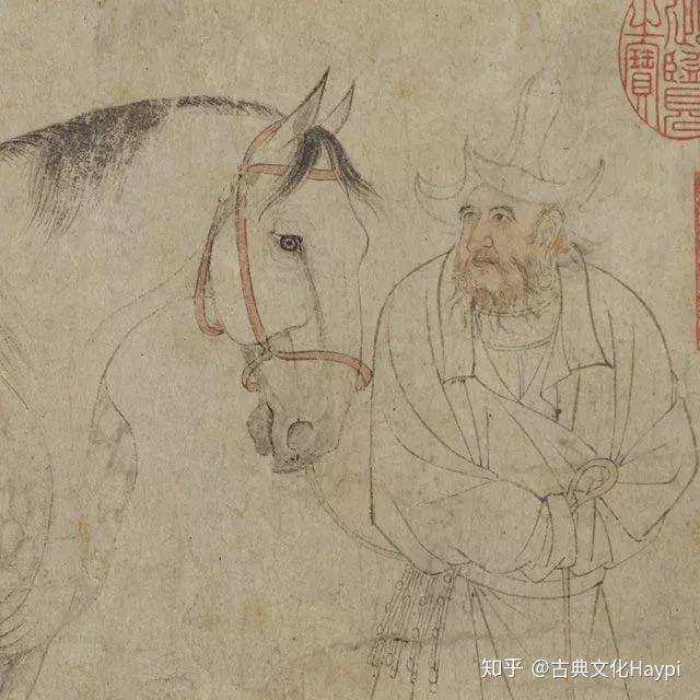 宋画第一人”李公麟《五马图》高清全图欣赏- 知乎