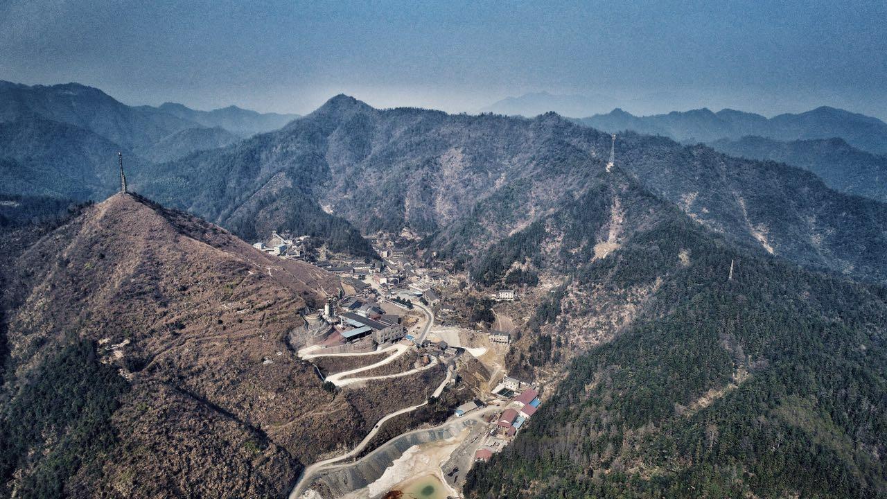 航拍湘中百年锑矿看中国重工业变迁缩影