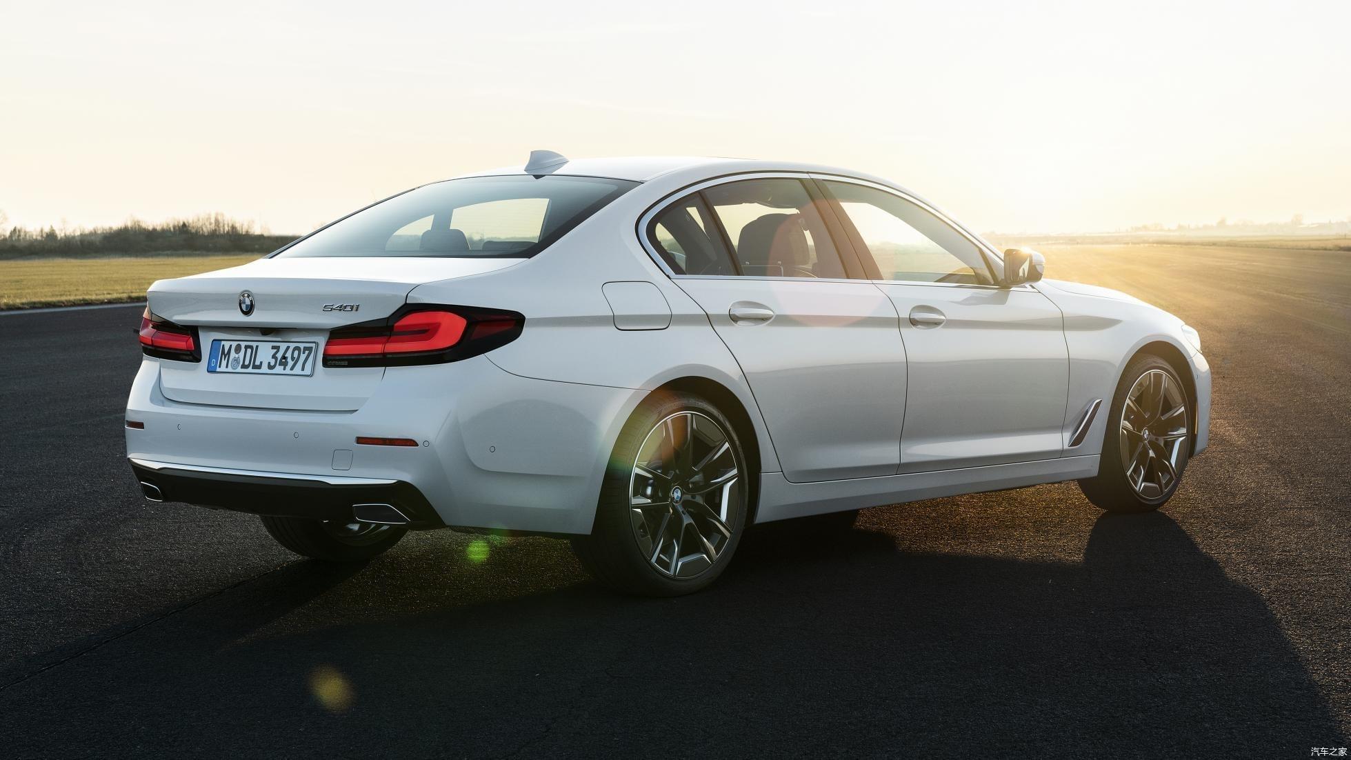 宝马5系发布中期改款天使眼已成历史主打混合动力系统