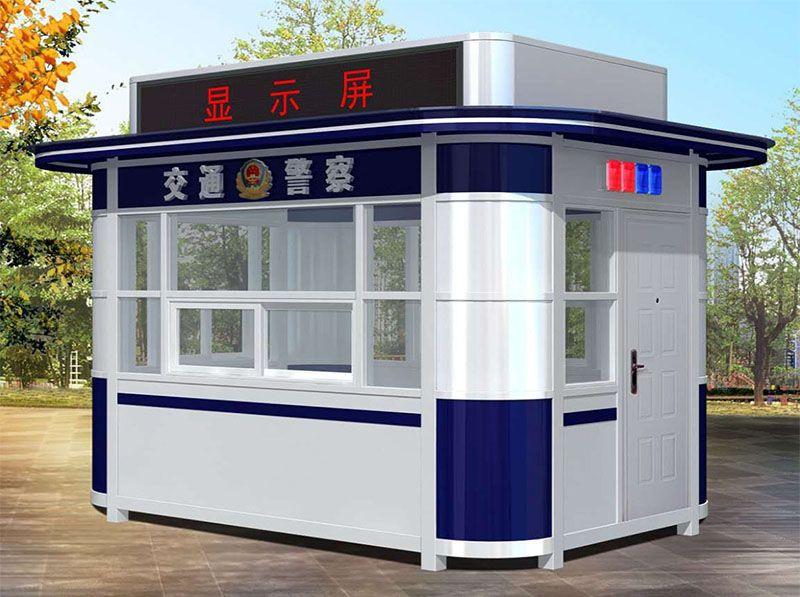 交通岗亭是主要是维持交通秩序,一般设置在城市里的一些主要的,流量大