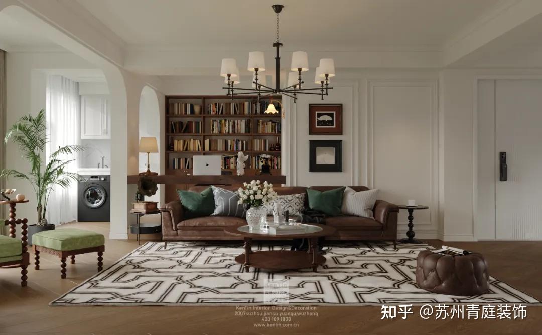 Kentin Design| 140㎡美式复古,岁月沉淀的温度 - 知乎