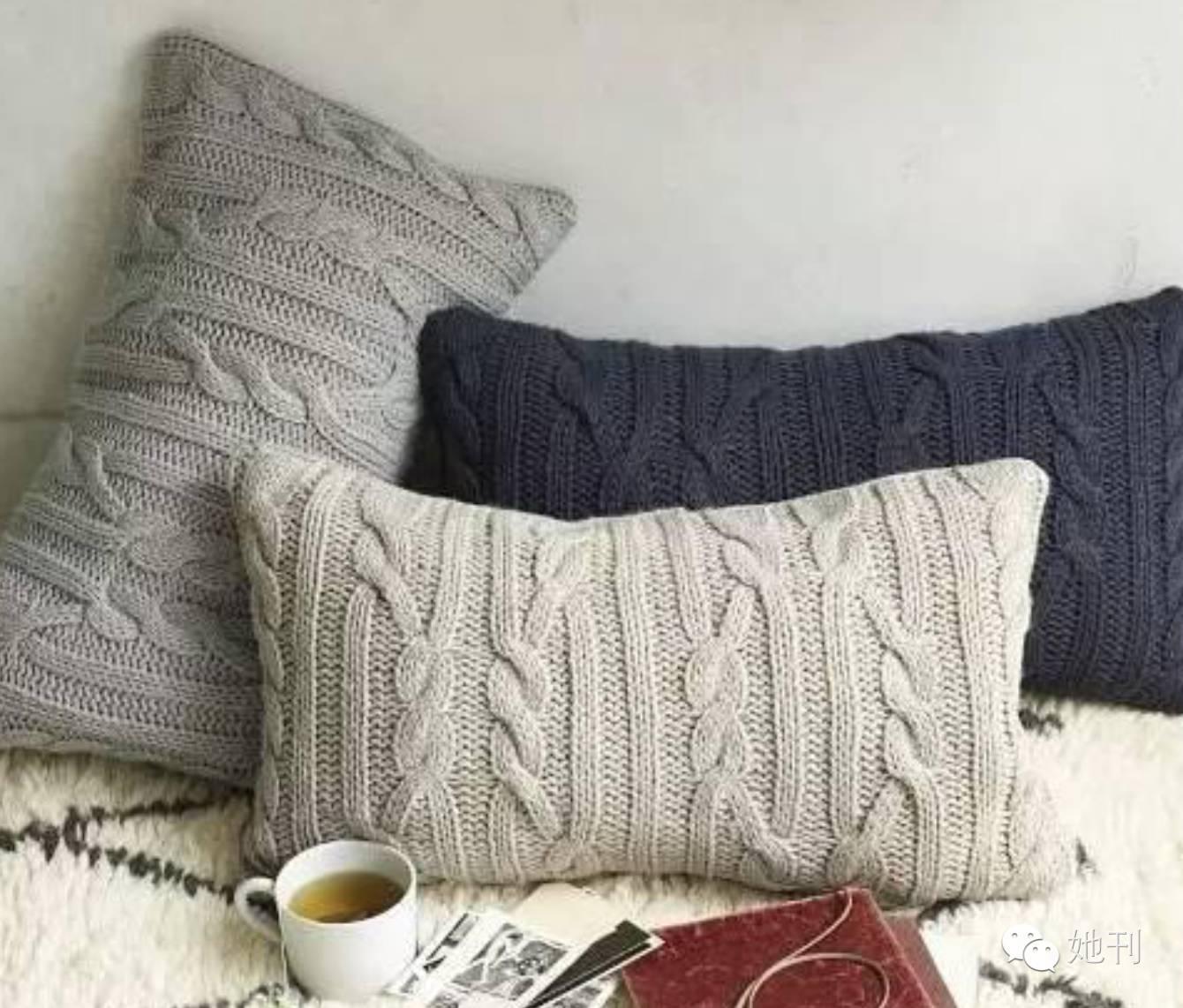 6毛衣改地毯抱枕有了怎么能少了地毯呢?