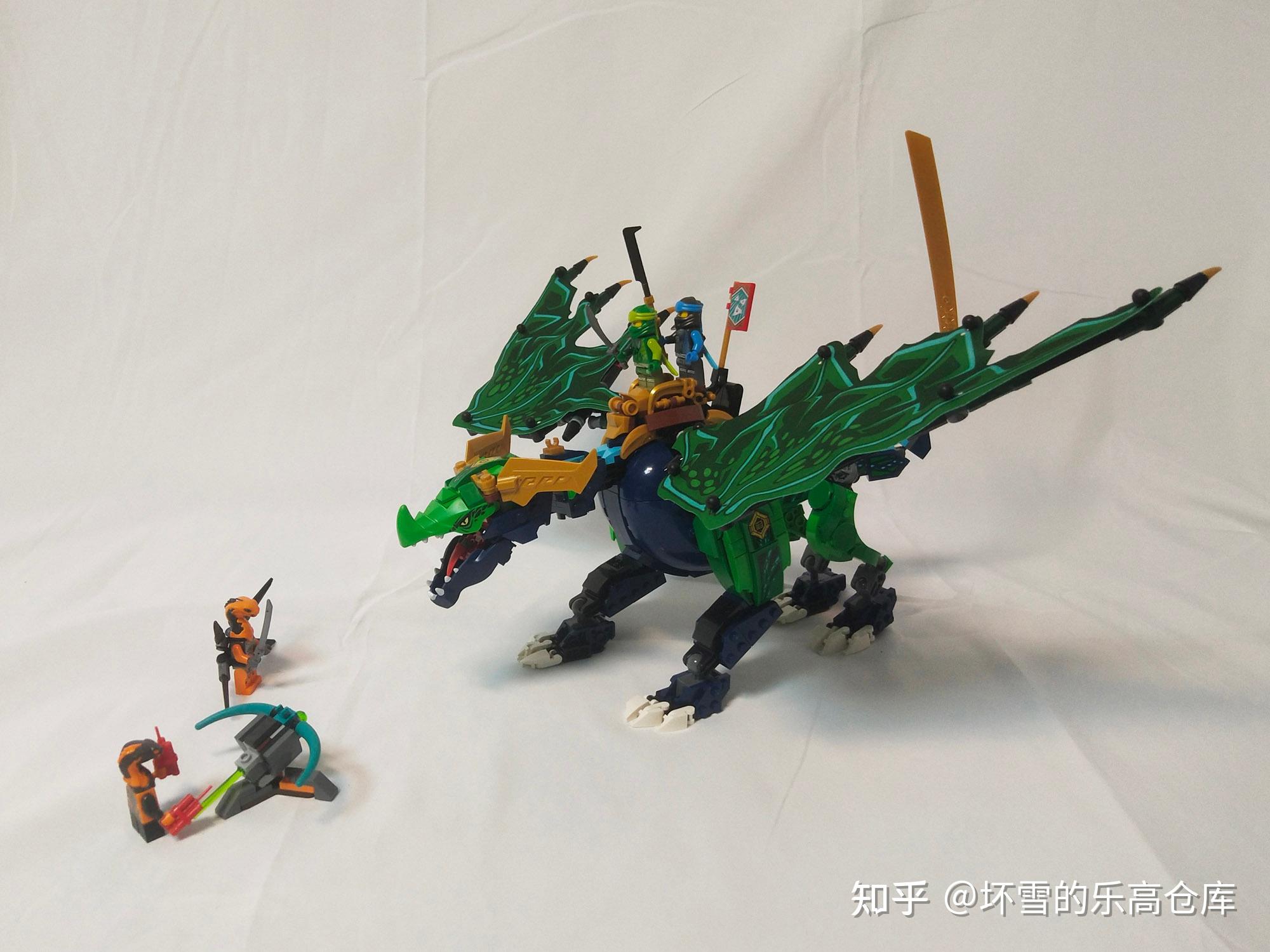 新故事新冒险还有新的神龙,乐高幻影忍者71776好不好玩呢