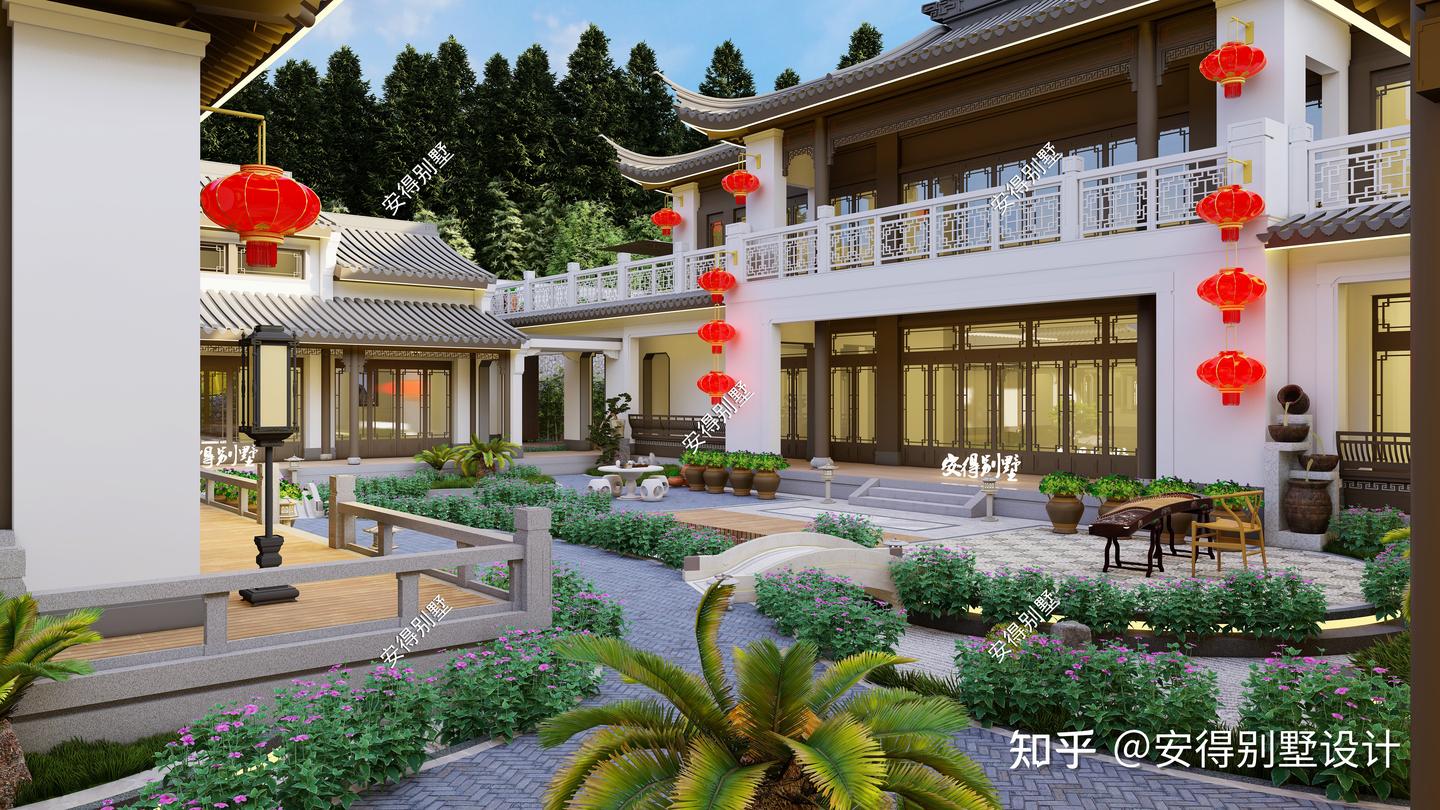 这栋四合院设计太让人喜欢了，真正做到一步一景，唯美又舒适！ - 知乎