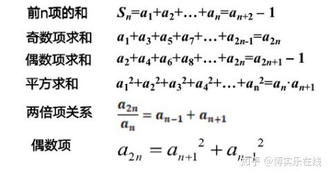 斐波那契数列的性质
