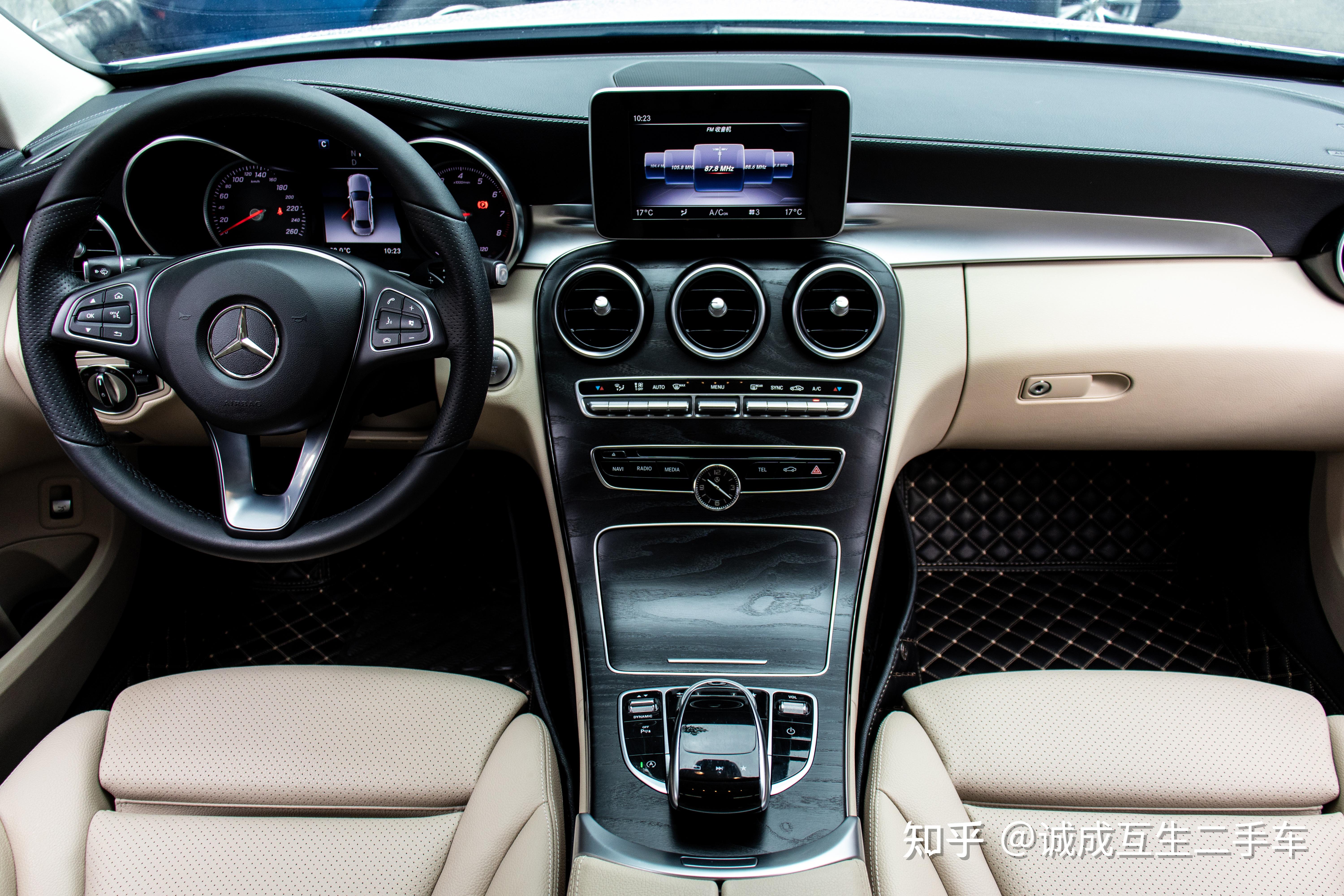 颜值高内饰豪华的奔驰轿车奔驰c180l