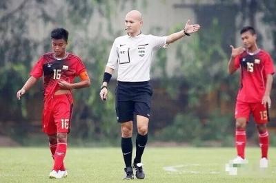 中国顶尖足球裁判员在亚洲范围内大概处于一个
