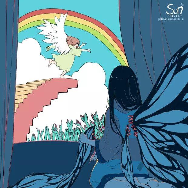 50张让人泪奔的真实插画撕开了上亿人的伪装