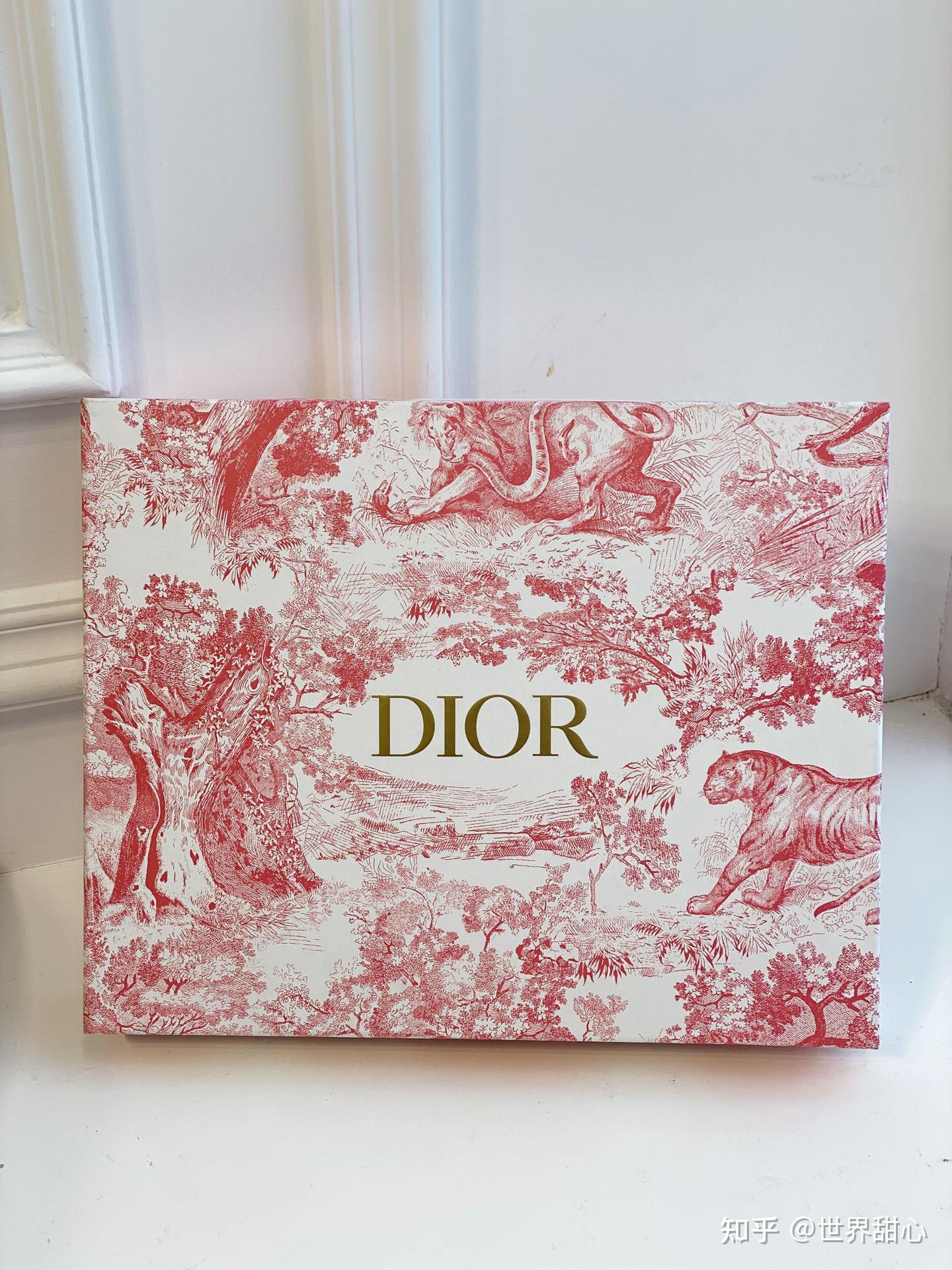 dior迪奥新年红包礼盒,真的太让我惊艳了, 限定款茹伊印花包装礼盒