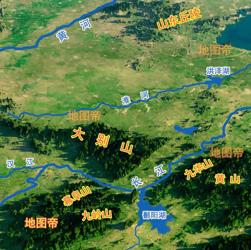 千里挺进大别山为什么是大别山