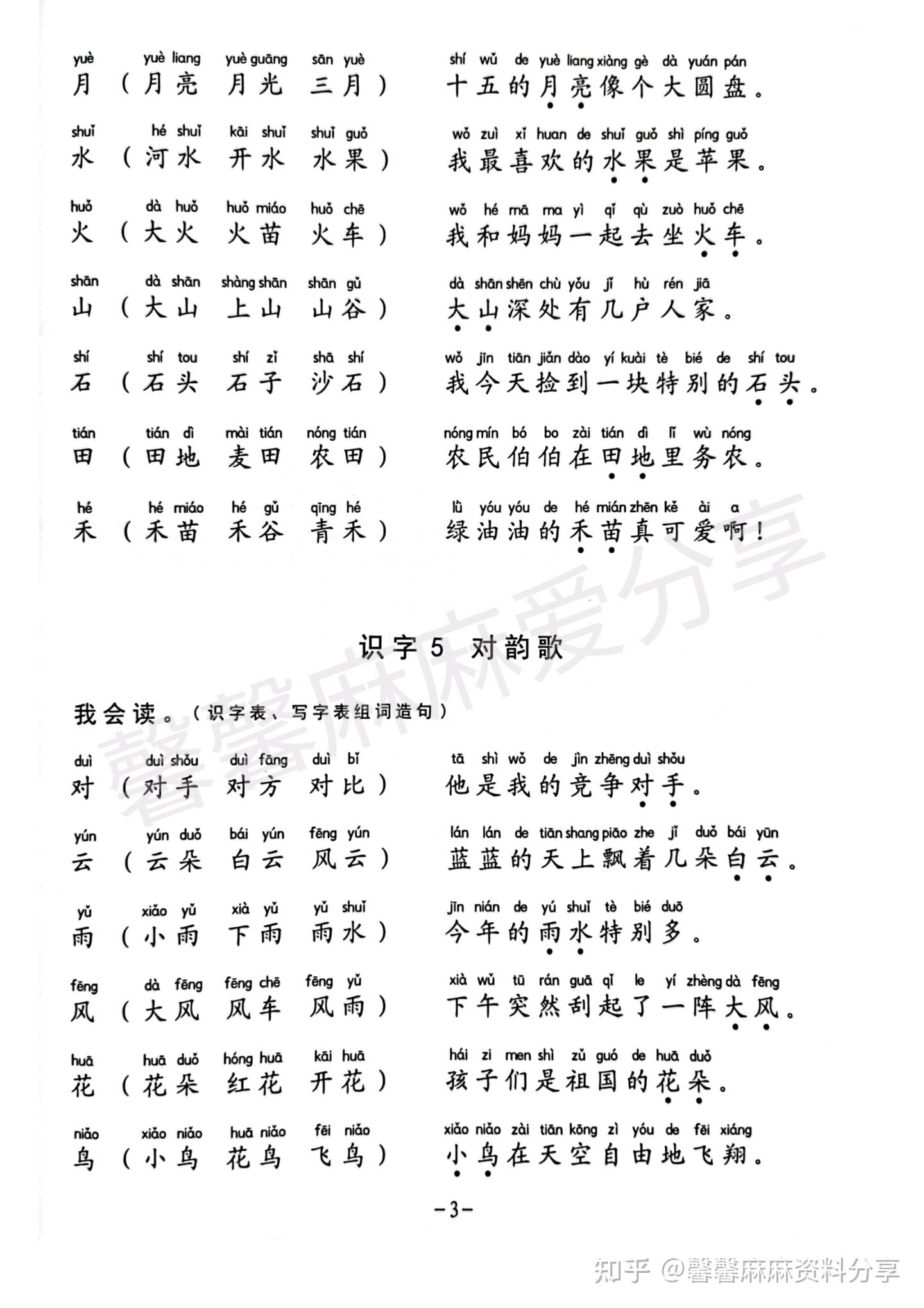 一年级生字组词造句阅读本 - 知乎