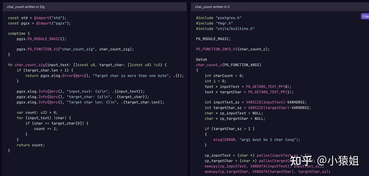 放弃 Rust 选择 Zig，Xata 团队推出 pgzx —— 计划使用 Zig 开发基于 PG 的分布式数据库 - 知乎