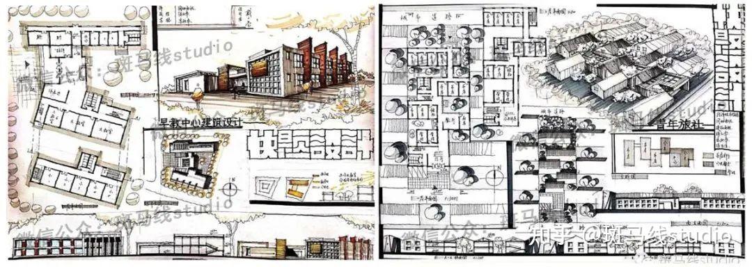 武汉大学建筑学快题考察要点 - 知乎
